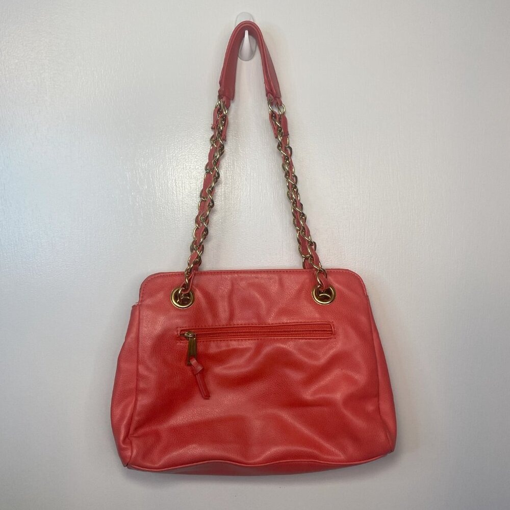 Nicole By Nicole Miller Orange Pink shoulder bag - Picture 8 of 14